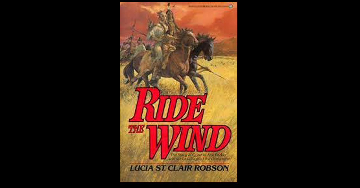 Book Review: Ride the Wind by Lucia St. Clair Robson – Meadows Cozy Corner